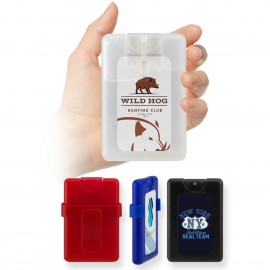 Credit Card Shaped Hand Sanitizer Sprayer with Logo  Credit Card Shaped Hand Sanitizer Sprayer with Logo