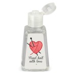 Hand Sanitizer Gel: 1 oz Triangle Bottle with Logo