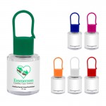 1 Oz. Hand Sanitizer With Carabiner Cap with Logo