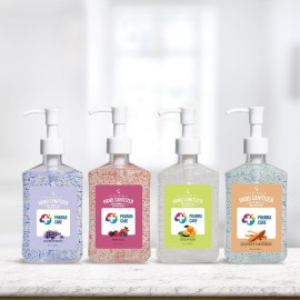 Promotional Hand Sanitizer with Moisturizing Beads: 8 oz