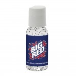 1 Oz. Single Color Moisture Bead Sanitizer In Round Bottle with Logo