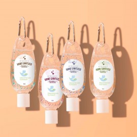 Promotional Hand Sanitizer Gel With Moisture Beads: 2 oz Travel Size
