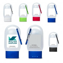 Custom Compact Hand Sanitizer with Carabiner  Custom Compact Hand Sanitizer with Carabiner
