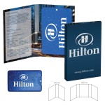 Promotional Booklet with Bling Credit Card Antibacterial Hand Sanitizer