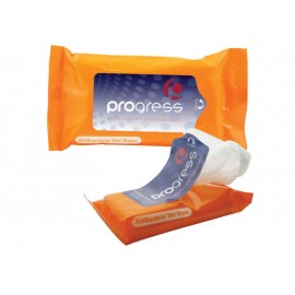 Wipes Antibacterial Wet Wipes in a Pouch with Logo  Wipes Antibacterial Wet Wipes in a Pouch with Logo
