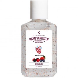 2oz Travel Gel Hand Sanitizer With Moisturizing Beads with Logo