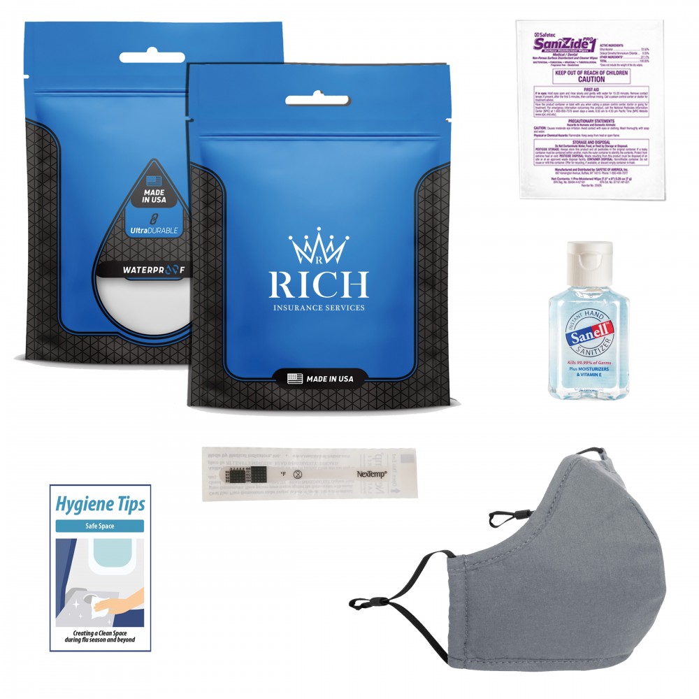 Custom Printed SO Safe PPE Kit Custom Printed SO Safe PPE Kit