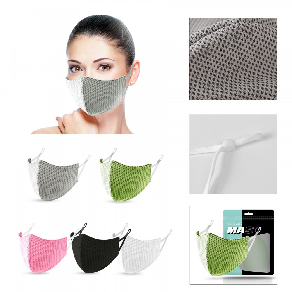 Logo Branded Premium Cooling Face Mask Logo Branded Premium Cooling Face Mask