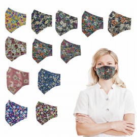 Promotional 3 Ply Cotton Face Mask And Filter Set