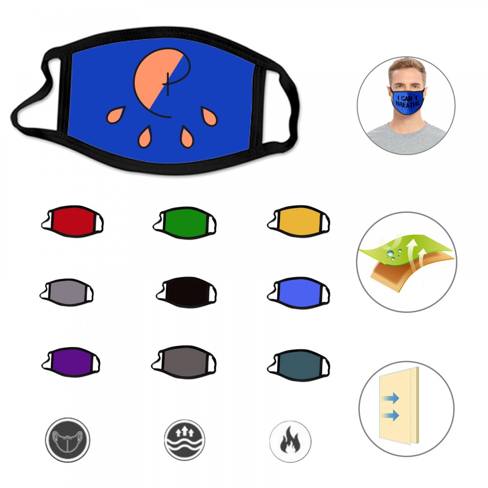 Customized Reusable 2 Ply Polyester Mask Customized Reusable 2 Ply Polyester Mask
