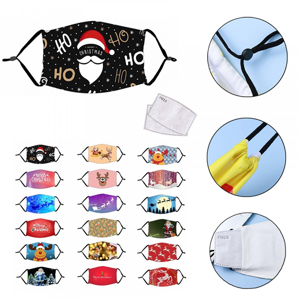 Personalized 2-Ply Adjustable Custom Face Mask Personalized 2-Ply Adjustable Custom Face Mask