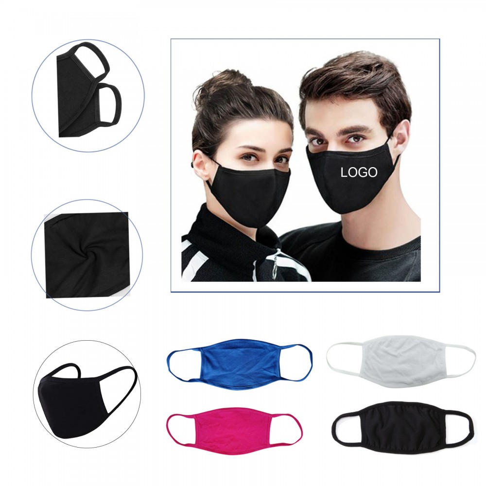 Customized Solid Color Dust - Proof Cotton Face Mask Customized Solid Color Dust - Proof Cotton Face Mask