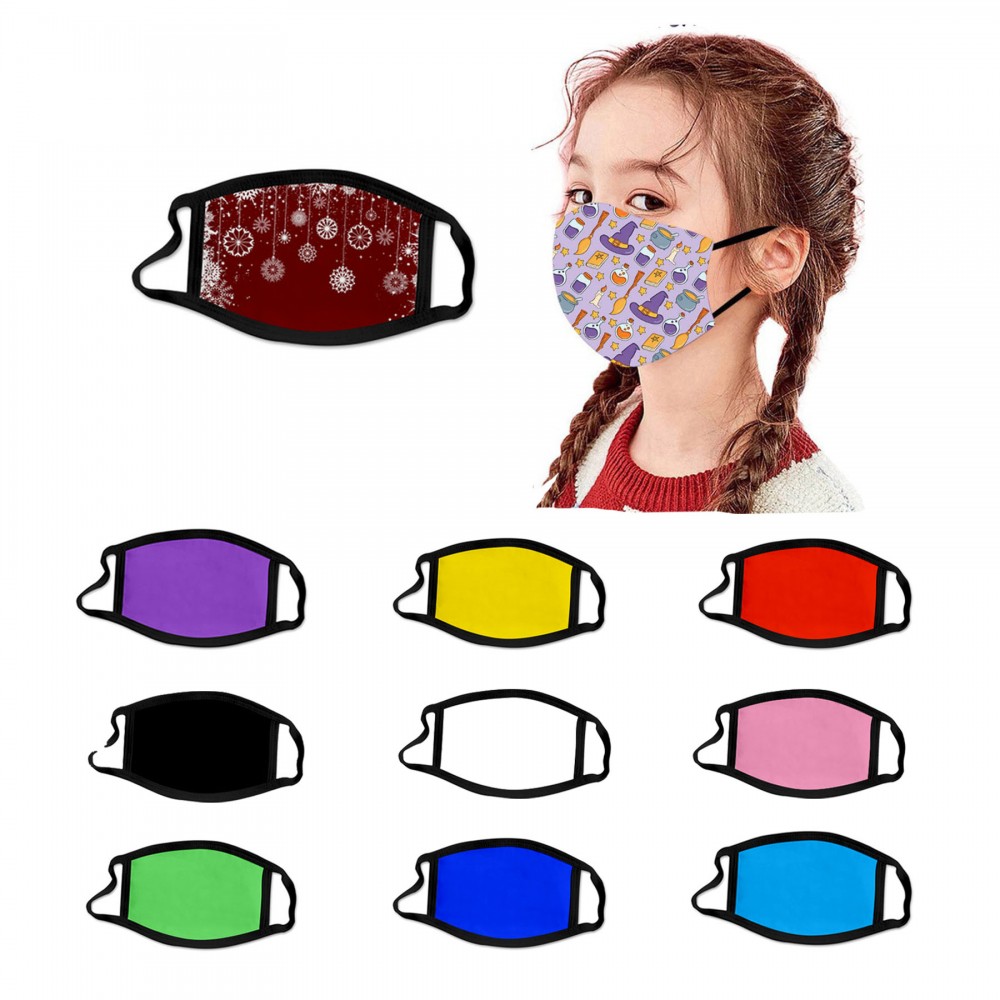 Promotional Comfy 2-ply Polyester Face Mask Promotional Comfy 2-ply Polyester Face Mask