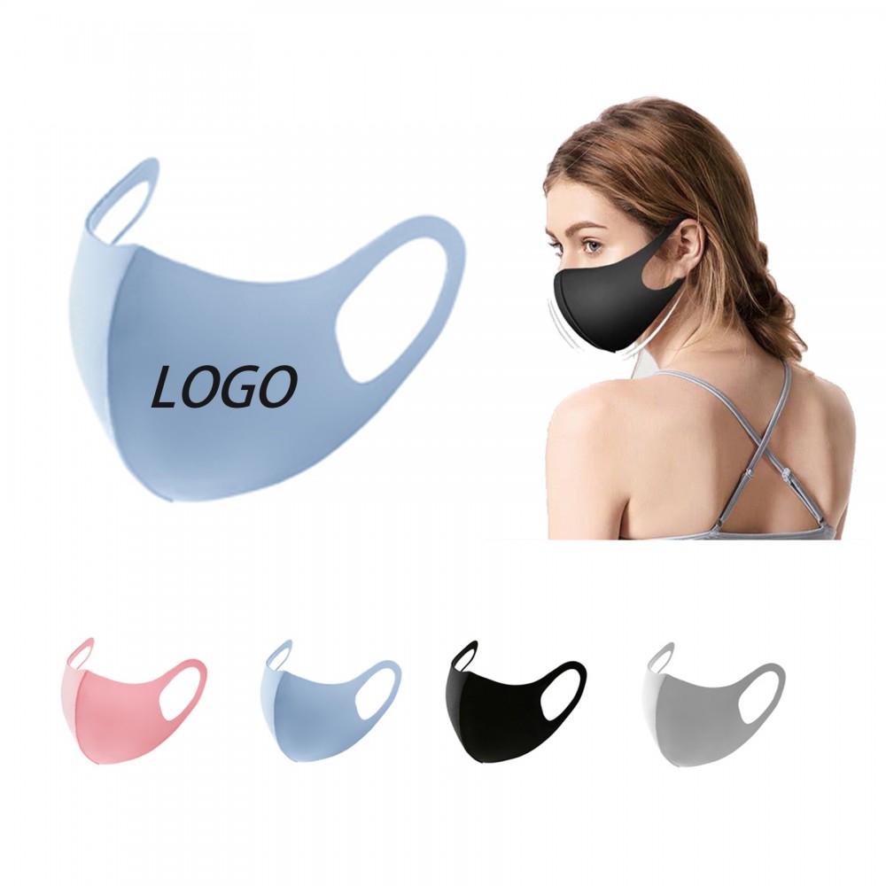 Promotional Reusable & Washable Ice Silk Adult Face Masks Promotional Reusable & Washable Ice Silk Adult Face Masks