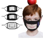 Custom Transparent Mouth Face Mask -Kid Size