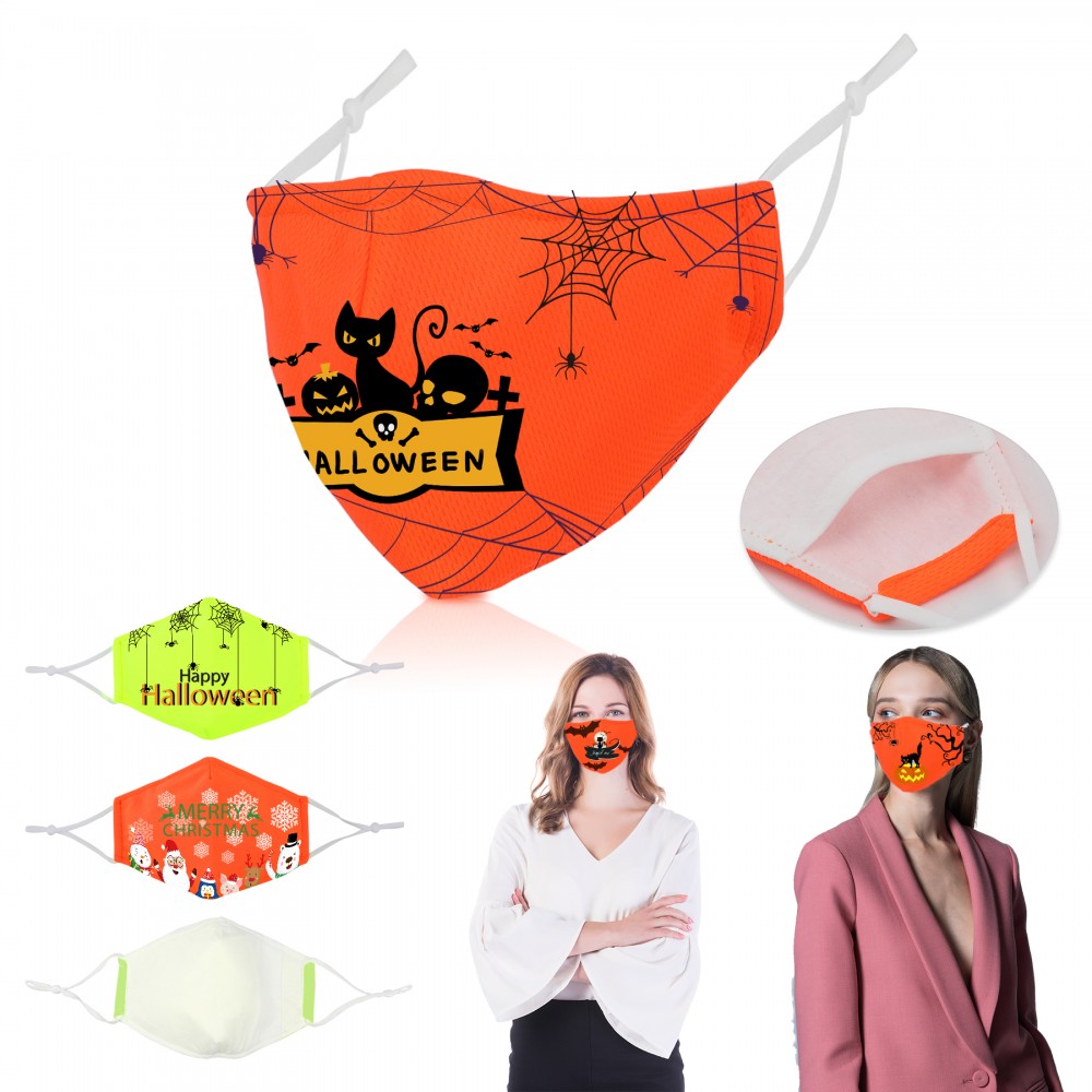 Customized High-Visibility Face Mask With Nose Clip And Adjustable Ear Loop Customized High-Visibility Face Mask With Nose Clip And Adjustable Ear Loop