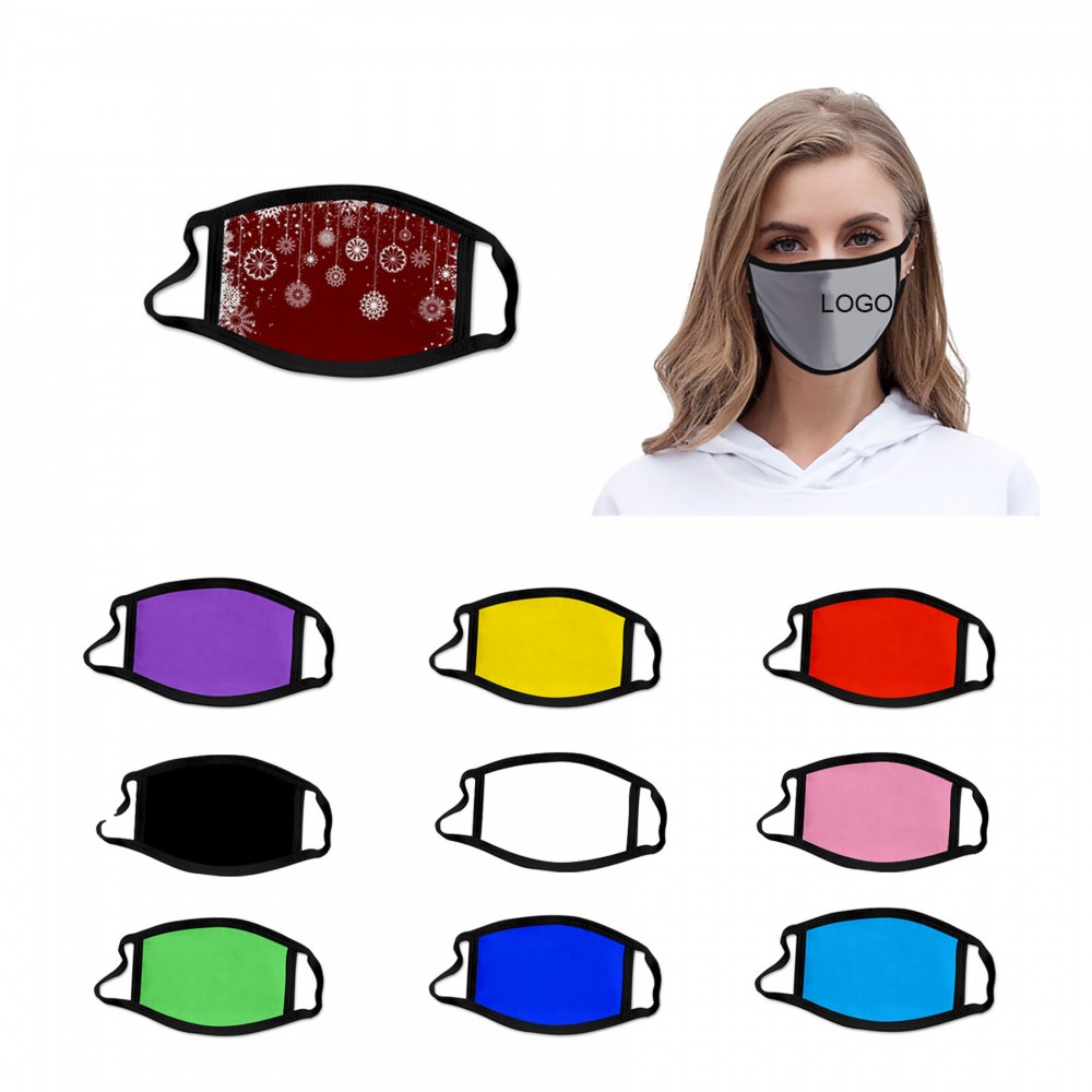 Personalized Comfy 2-ply Polyester Face Mask Personalized Comfy 2-ply Polyester Face Mask