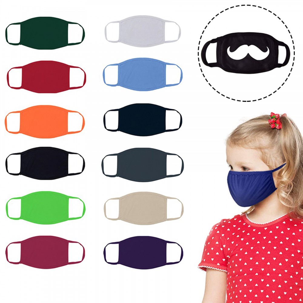 Personalized 2 Layer Cotton Kids Face Mask Personalized 2 Layer Cotton Kids Face Mask