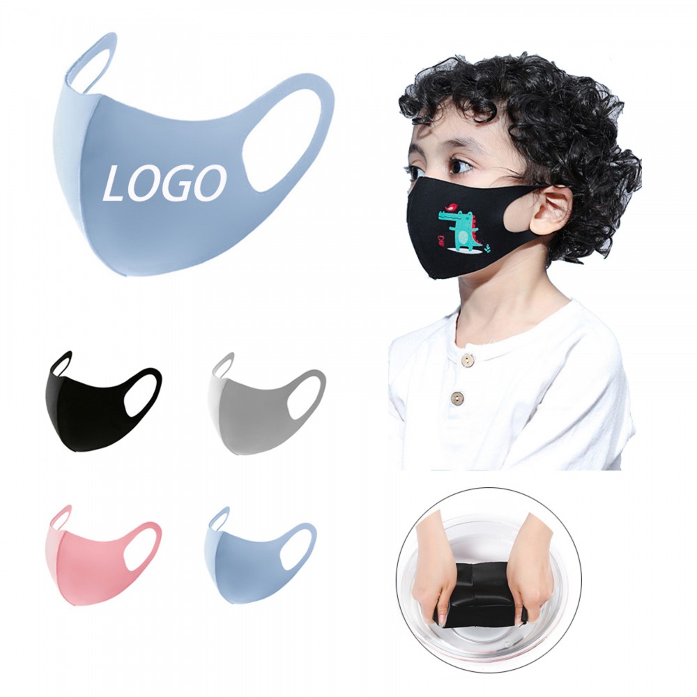 Personalized Reusable & Washable Ice Silk Youth Face Masks Personalized Reusable & Washable Ice Silk Youth Face Masks