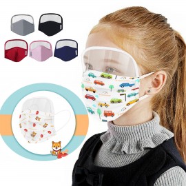 Custom Children Reusable Mask with Face Shield