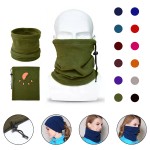 Promotional Drawstring Windproof Fleece Neck Warmer Multi Gaiter