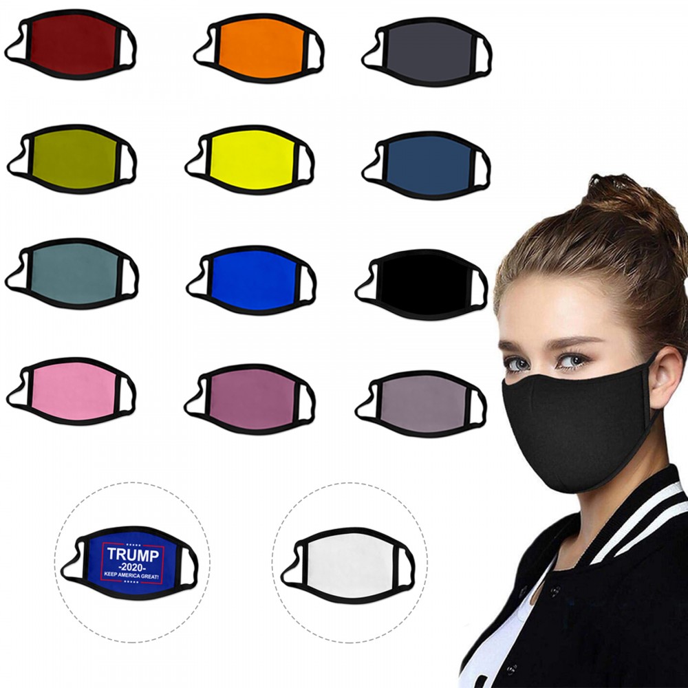 Promotional Reusable & Washable 2 Layer Polyester Face Mask Promotional Reusable & Washable 2 Layer Polyester Face Mask