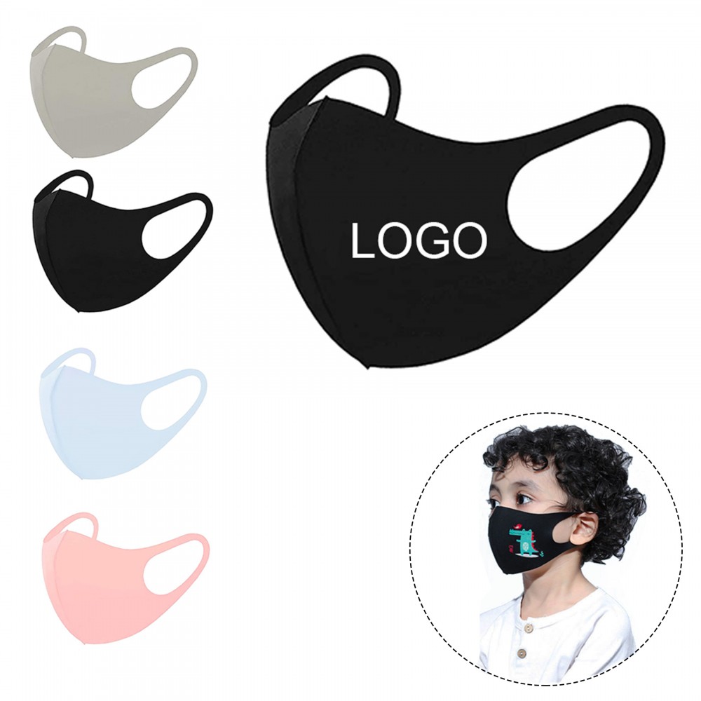 Custom Reuseable Ice Silk Kids Mouth Mask