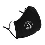 Personalized Reusable Athleisure Face Mask - Black