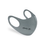 Customized Reusable Stretch Face Mask - Dark Grey