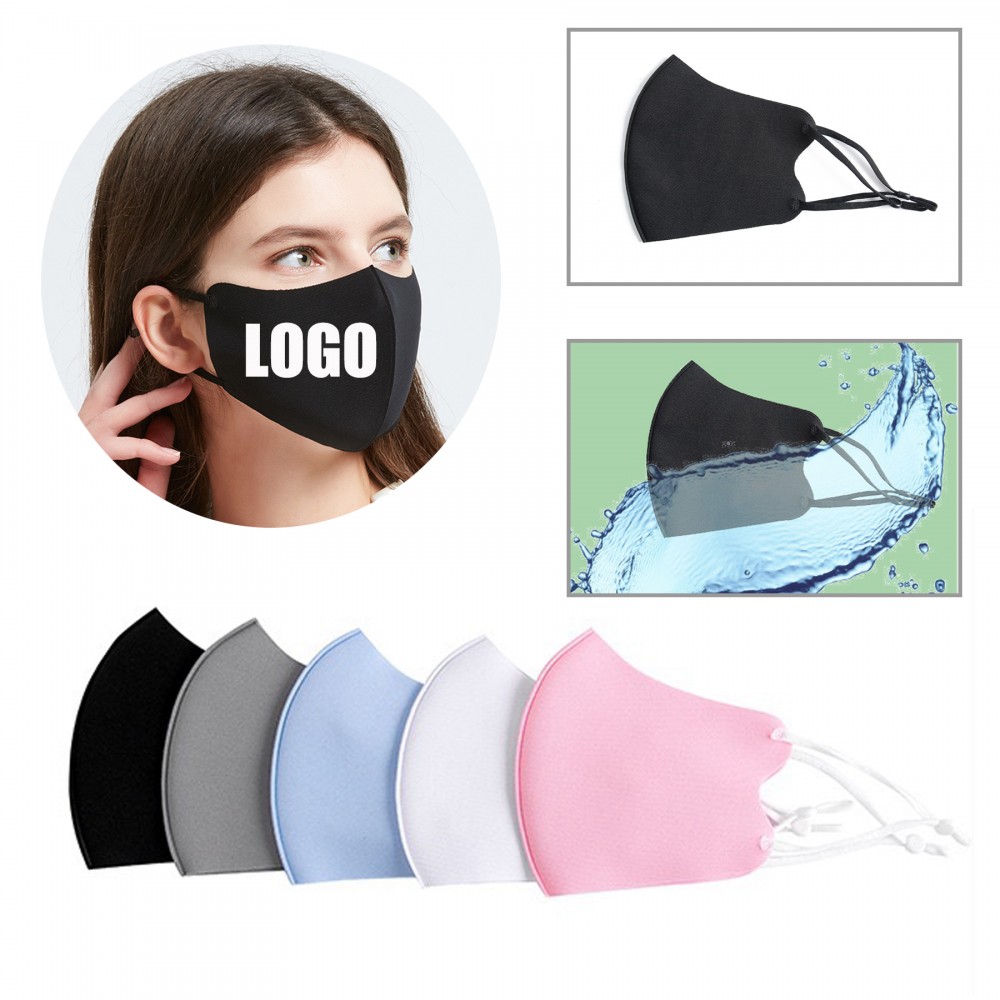 Customized Adjustable Reusable & Washable Ice Silk Mask