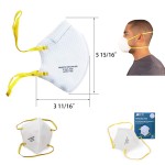 Customized Makrite SEKURA N95 Foldable Respirator Mask, NIOSH Certified, CDC Listed