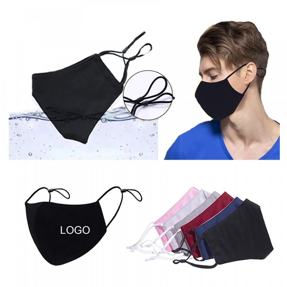Customized 3- Layers Solid Protective Cotton Mask Customized 3- Layers Solid Protective Cotton Mask