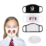 Customized Reusable 2 Ply Full Color Printed Kid's Cotton Face Mask ( Ages 3-8)
