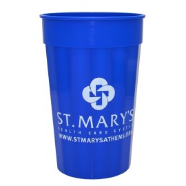 22 Oz. Fluted Stadium Plastic Cup   22 Oz. Fluted Stadium Plastic Cup