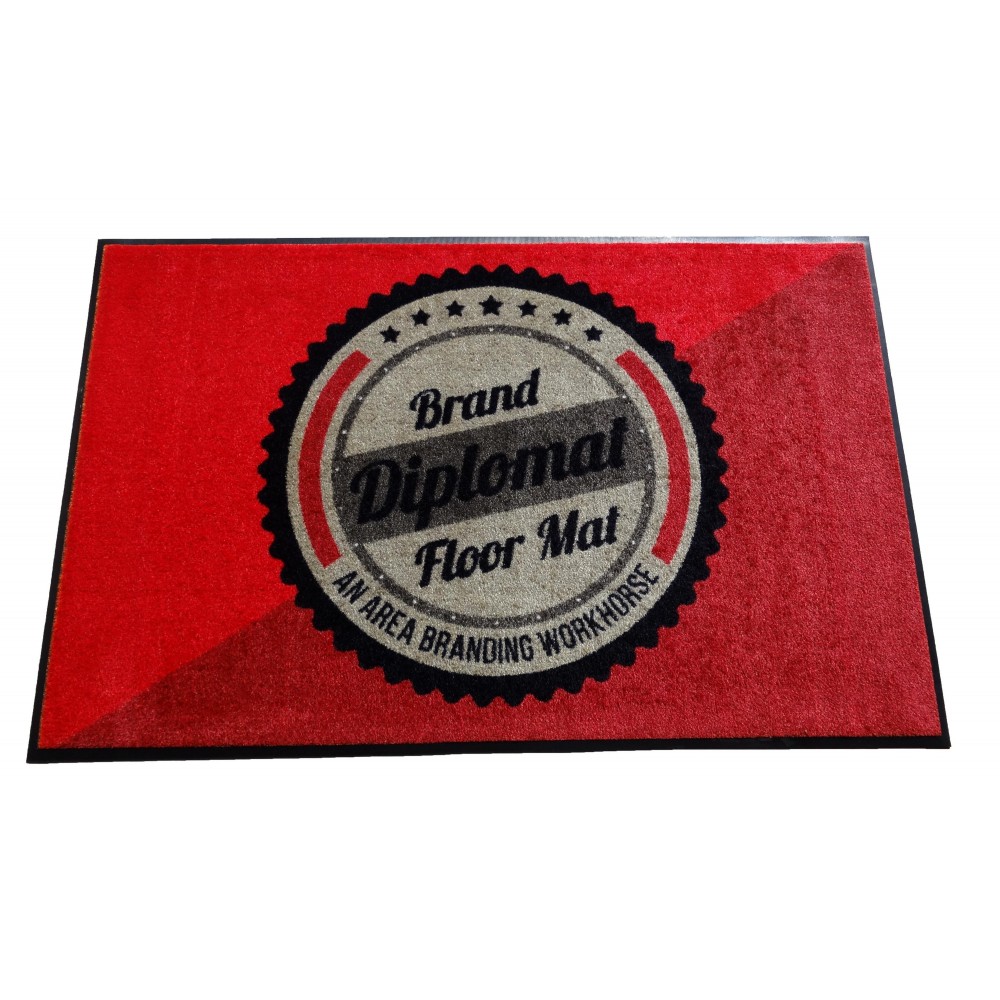  Brand Diplomat Custom Branded Logo Rug - 3' X 4'