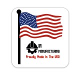  Flag Shaped NoteKeeper Magnet 20 Mil