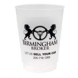  10 Oz. Frost-Flex Plastic Stadium Cup