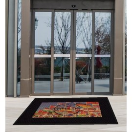  Logo Emissary Outdoor Rubber Scraper Mat - 3