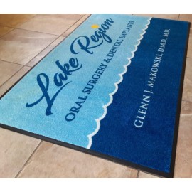 Indoor Logo Rug  Brand Diplomat Value Backing  3' x 5'   Indoor Logo Rug  Brand Diplomat Value Backing  3