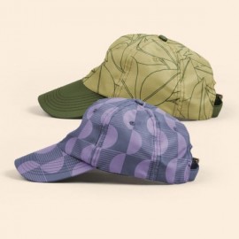 6-Panel Hat - Curved Brim - Unstructured - Poly Twill 4cp   6-Panel Hat - Curved Brim - Unstructured - Poly Twill 4cp