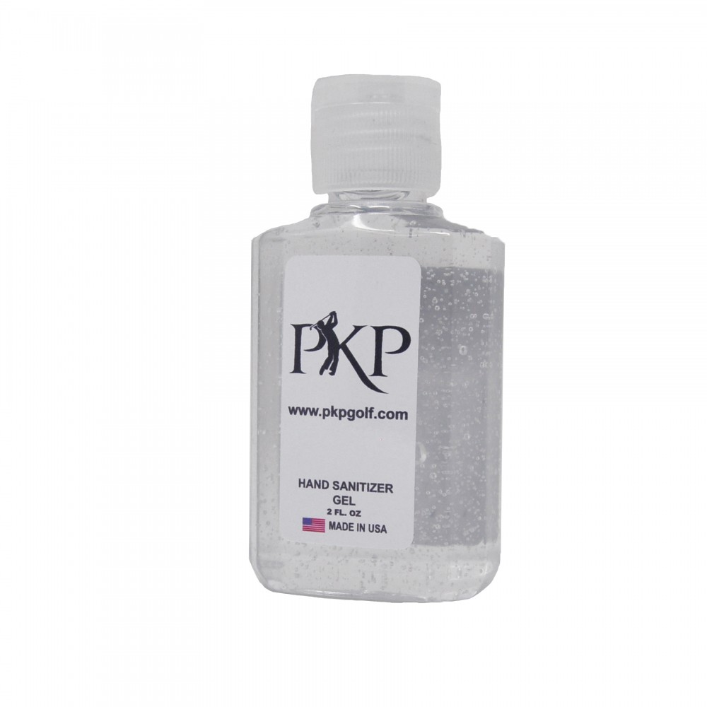 Made in the USA Hand Sanitizer, 61% Gel, 2 oz Bottle with Custom Label Made in the USA Hand Sanitizer, 61% Gel, 2 oz Bottle with Custom Label