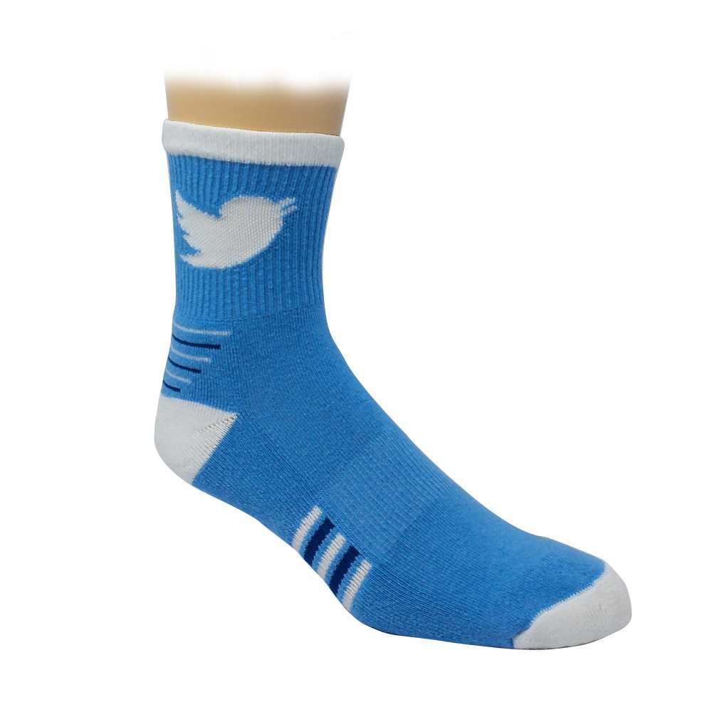 Made in the USA OSFM Cotton Athletic Mid-Crew Sock Made in the USA OSFM Cotton Athletic Mid-Crew Sock