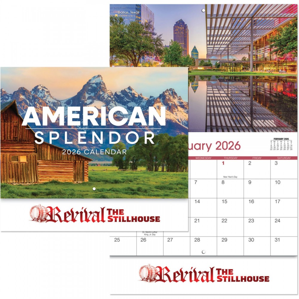 American Splendor Stapled Wall Calendar American Splendor Stapled Wall Calendar
