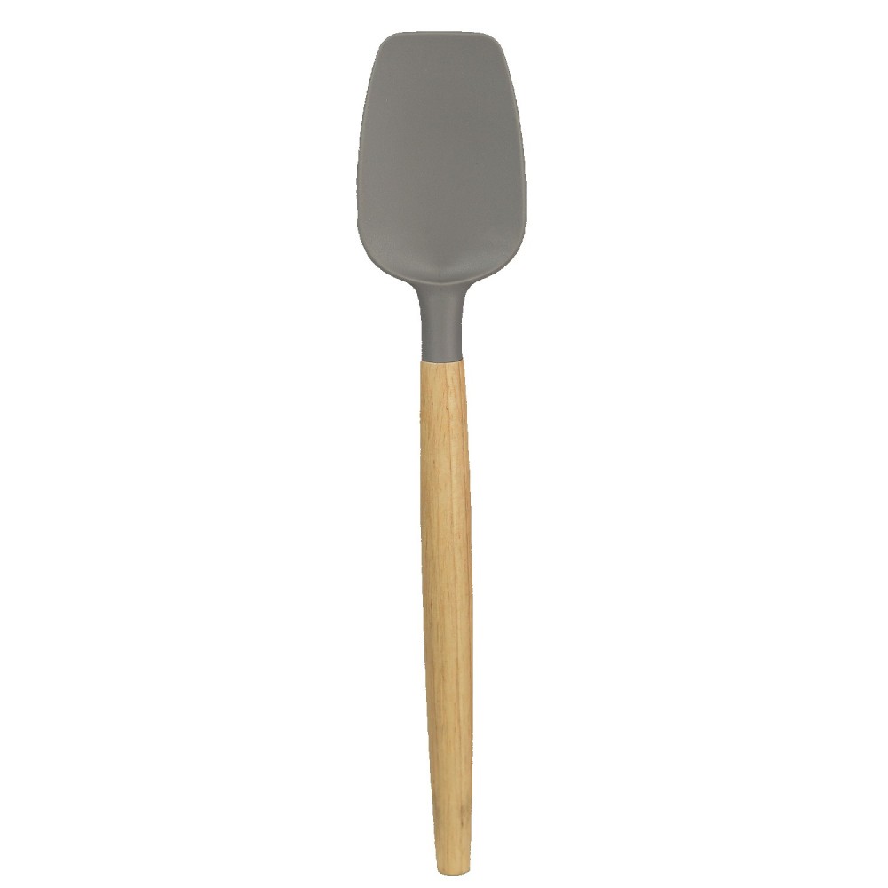  Stir Silicone Spatula with Wooden Handle