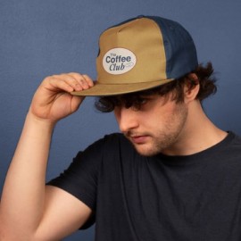 5-Panel Hat - Flat Brim - Structured - Cotton Twill   5-Panel Hat - Flat Brim - Structured - Cotton Twill