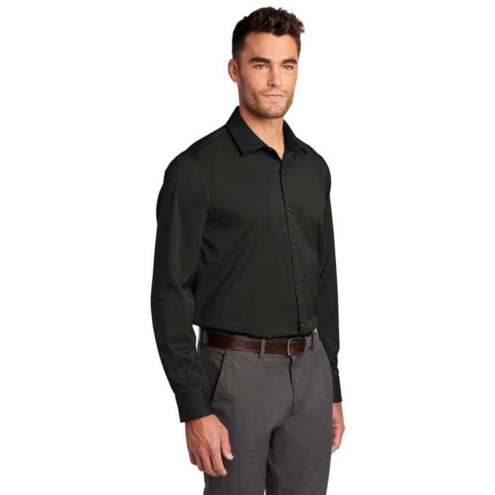 Port Authority City Stretch Shirt Logo Imprinted