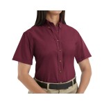 Custom Printed Red Kap Women's Poplin Dress Shirt - SP81