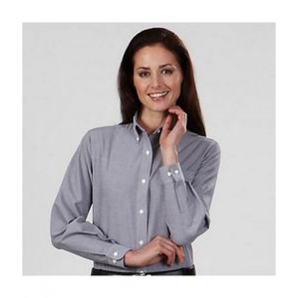 Women's Van Heusen Long Sleeve Dress Shirt Custom Printed Women's Van Heusen Long Sleeve Dress Shirt Custom Printed