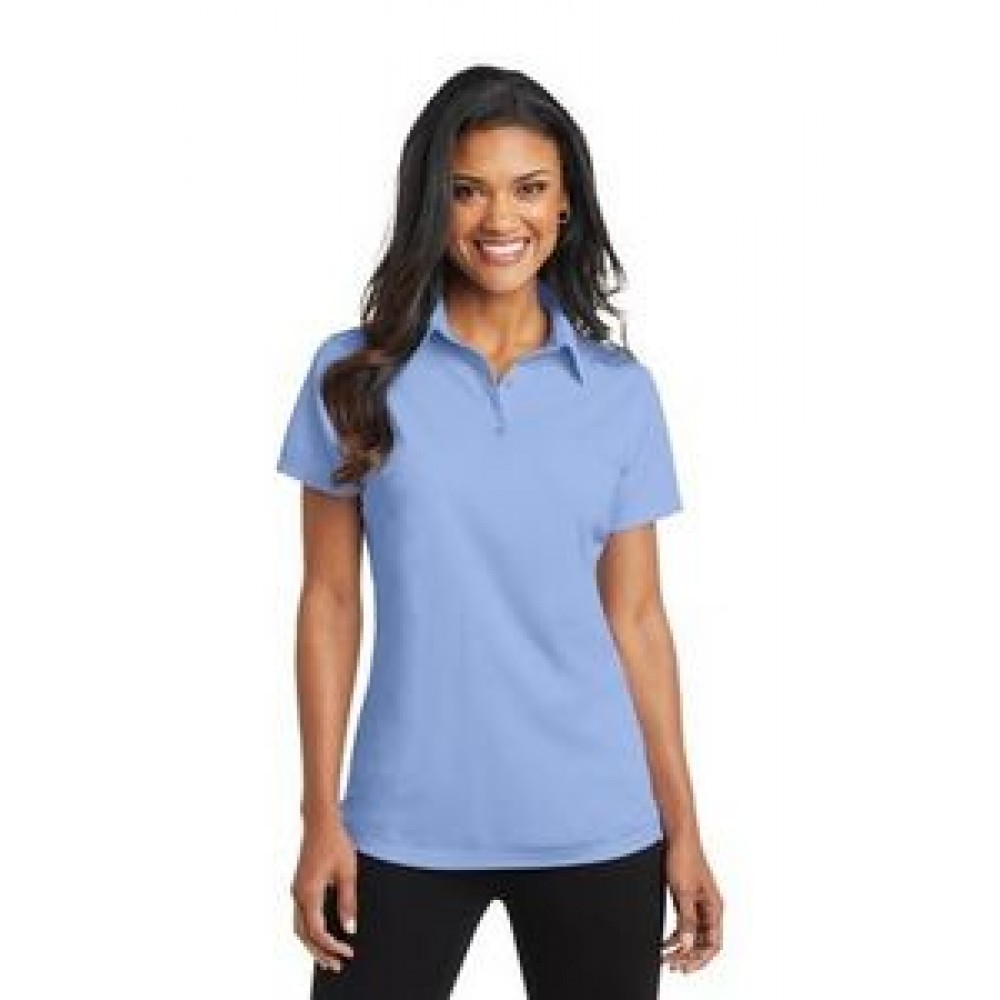 Port Authority Ladies' Dimension Polo Shirt Custom Embroidered Port Authority Ladies' Dimension Polo Shirt Custom Embroidered