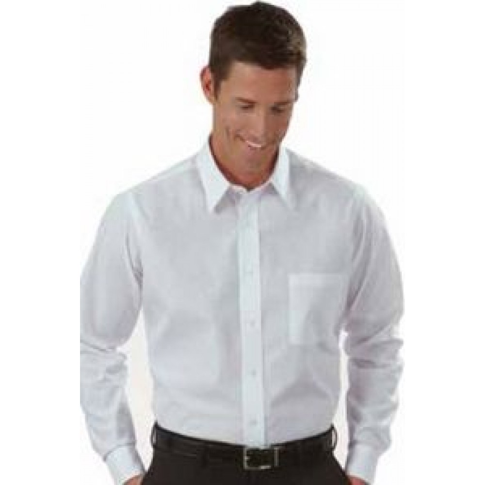 Men's Van Heusen Long Sleeve Broadcloth Dress Shirt Custom Embroidered Men's Van Heusen Long Sleeve Broadcloth Dress Shirt Custom Embroidered